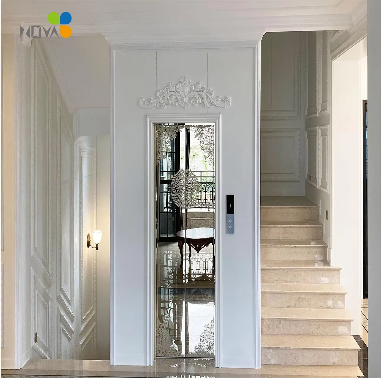 VTEV106 Ascensores Elevadores Vila Berkualiti Tinggi Lif untuk Pemodenan Rumah