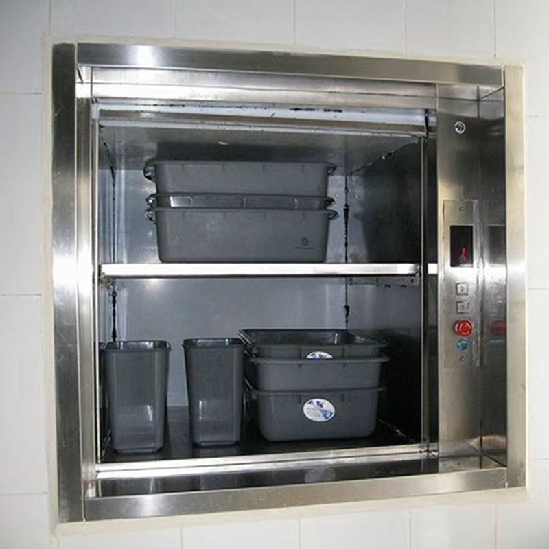 VTEF105 Ascensores Elevadores Lif Dumbwaiter Vertical untuk Penggunaan Restoran dan Kantin