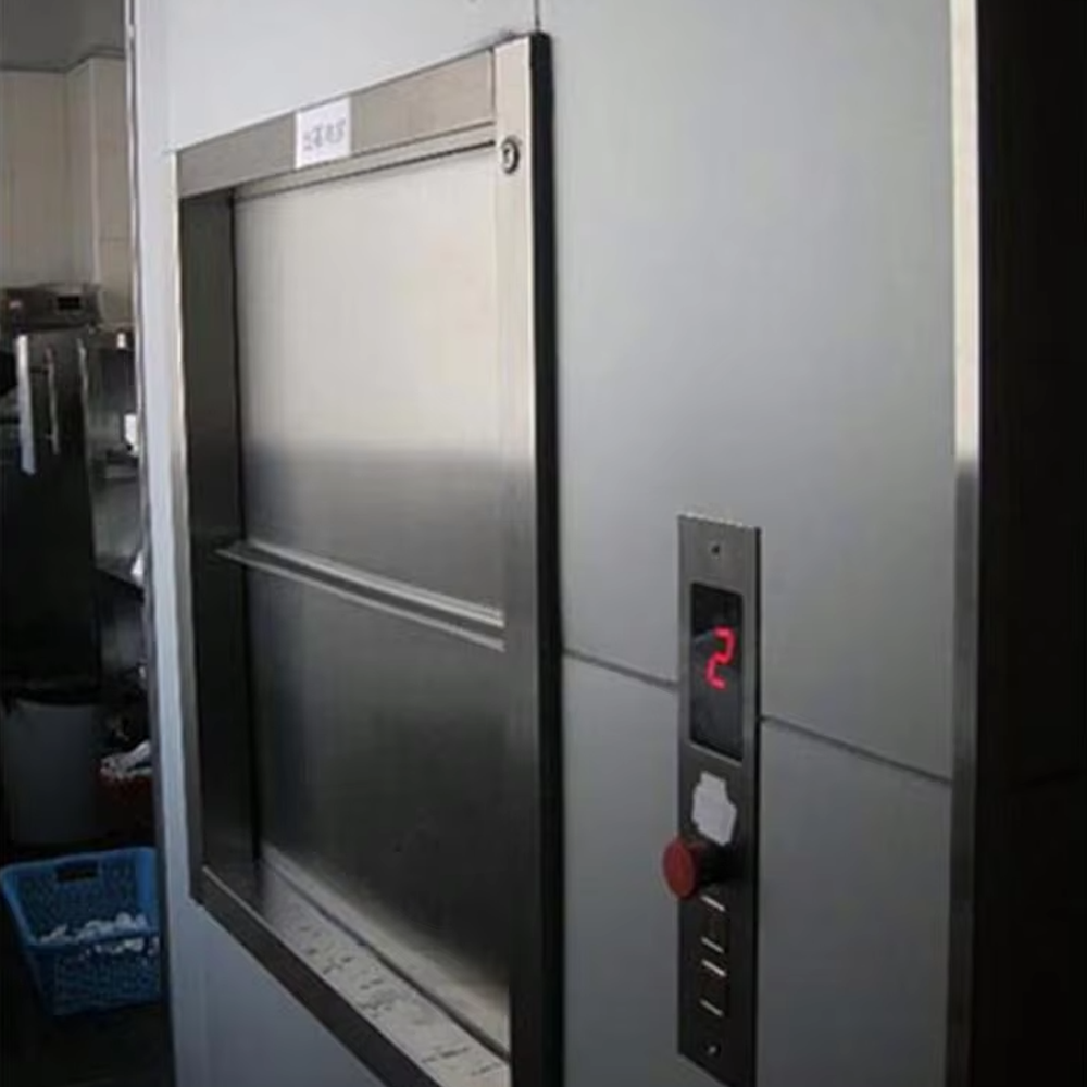 VTEF105 Ascensores Elevadores Lif Dumbwaiter Vertical untuk Penggunaan Restoran dan Kantin