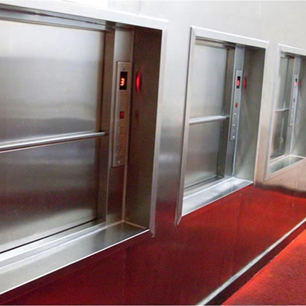 VTEF107 Ascensores Elevadores Automatic Food Lif dengan Panel Kawalan Mikrokomputer