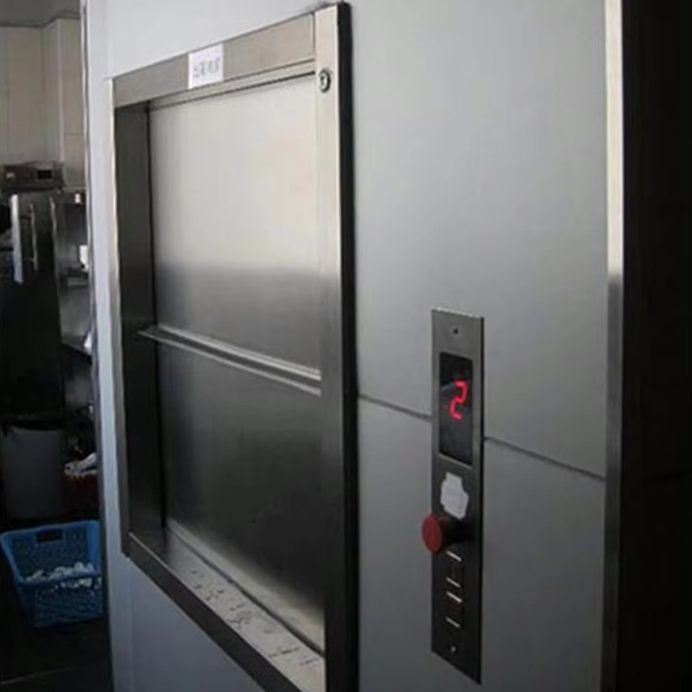 VTEF107 Ascensores Elevadores Automatic Food Lif dengan Panel Kawalan Mikrokomputer