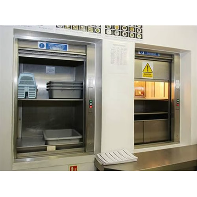 VTEF104 Ascensores Elevadores Compact Kitchen Food Lif dengan Operasi Senyap