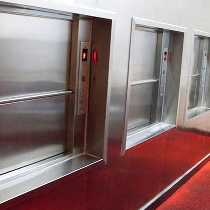 VTEF104 Ascensores Elevadores Compact Kitchen Food Lif dengan Operasi Senyap