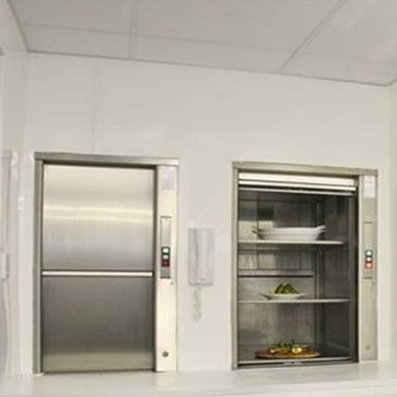 VTEF104 Ascensores Elevadores Compact Kitchen Food Lif dengan Operasi Senyap