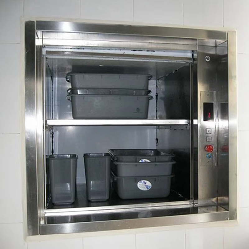 VTEF104 Ascensores Elevadores Compact Kitchen Food Lif dengan Operasi Senyap