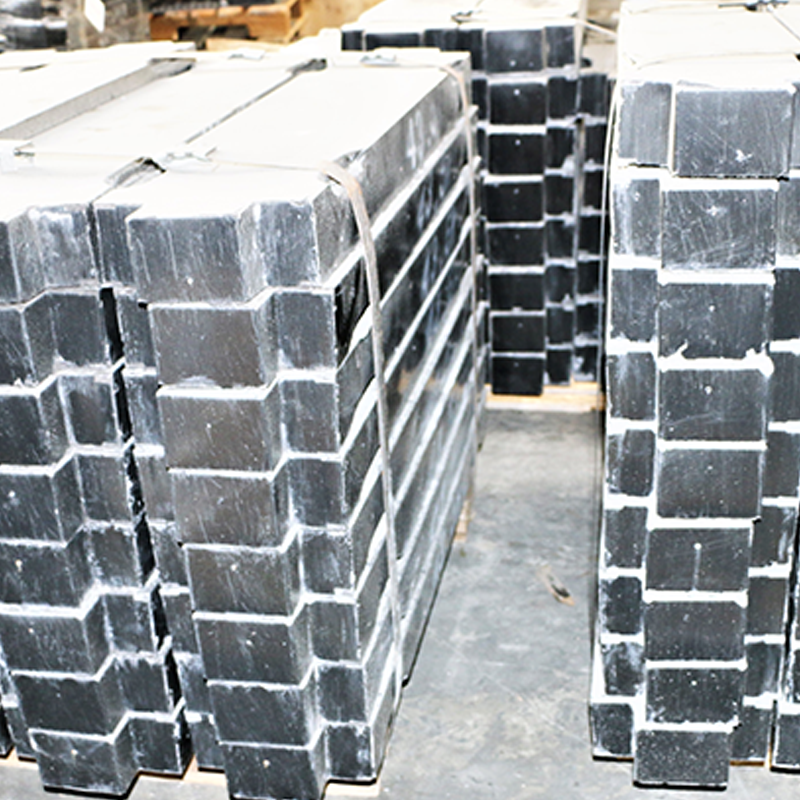VTSP170 Keluli Tahan Karat Moden Memuatkan Berat Lif Baki Blok Counterweight untuk Bangunan Pejabat