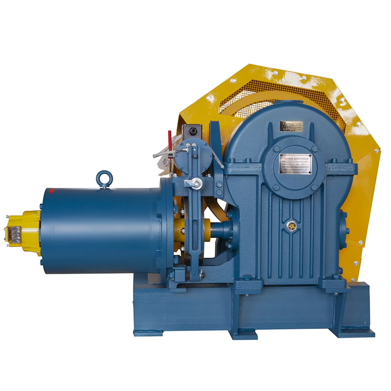 VTSP216 Produk Baru YJF100K 320 Kg-450 Kg Bahagian Lif Torin Drive Lif Mesin Traksi Bergear