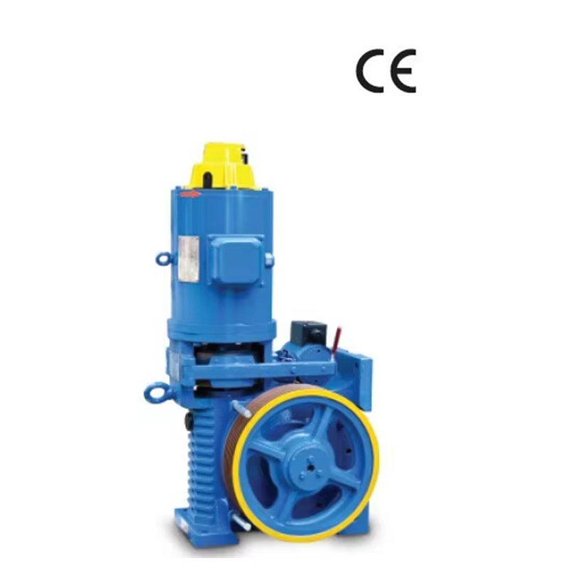 VTSP216 Produk Baru YJF100K 320 Kg-450 Kg Bahagian Lif Torin Drive Lif Mesin Traksi Bergear