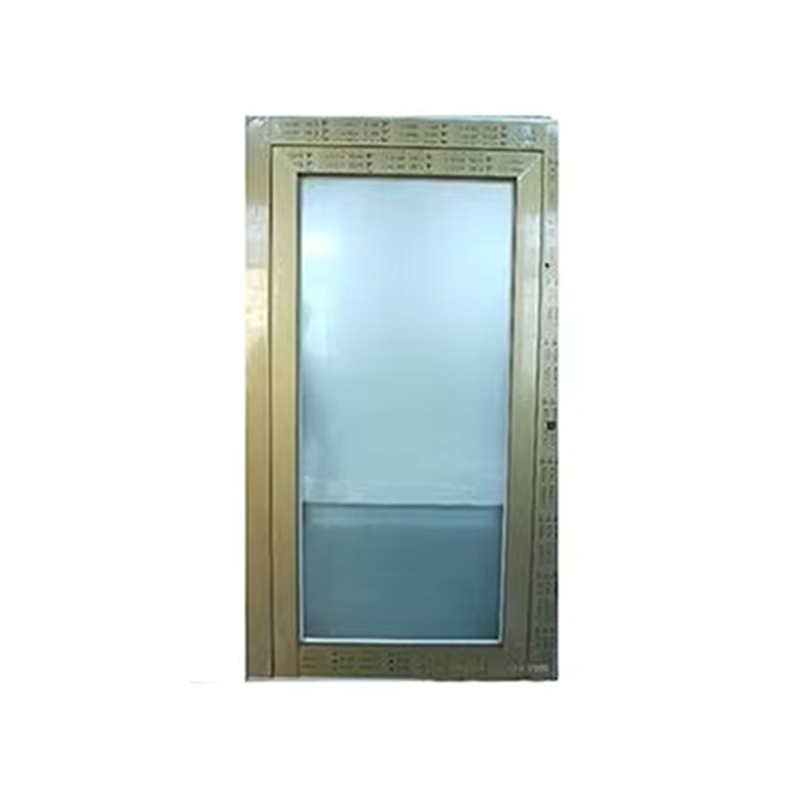 VTSP204 Sistem Pintu Lif Berkualiti Tinggi Panel Pintu Manual Kaca Bercat Keluli Tahan Karat