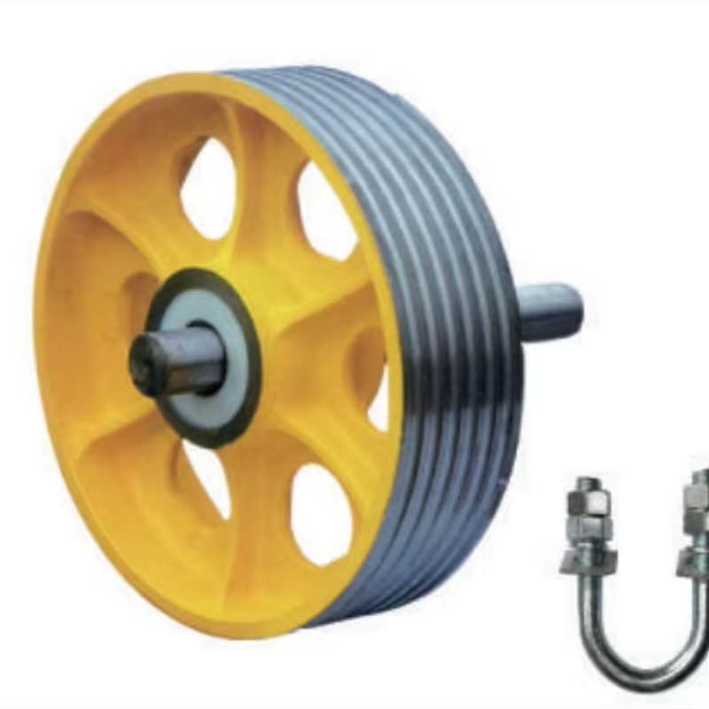 VTSP271 Lif Takal Daya Daya Pengiraan Berat Roda Cast Iron Deflector Sheave