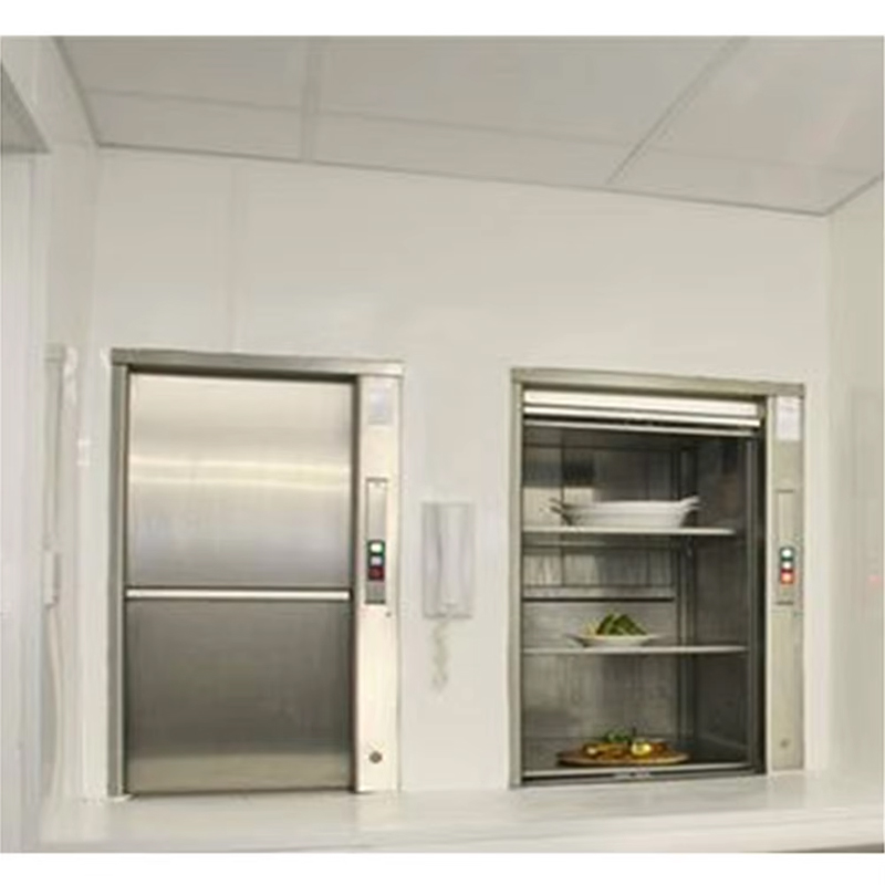 VTEF111 Ascensores Elevadores Reka Bentuk Moden Dumbwaiter Lif untuk Kegunaan Komersial