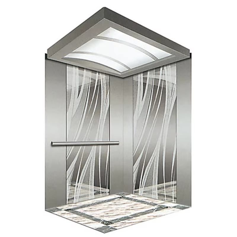 VTEP117 Menaikkan Lif Penumpang Laju & Lancar untuk Hotel Berprestasi Tinggi & Tenang