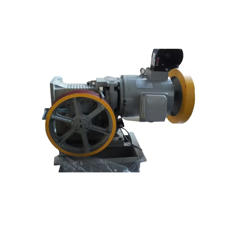 VTSP254 GTW9 Hotel Gunakan Motor Mesin Daya Tarik Lif Elektrik 630KGS Kapasiti 1.0M_S Kelajuan 380V_220V 2_1 Roping EN81 Disahkan