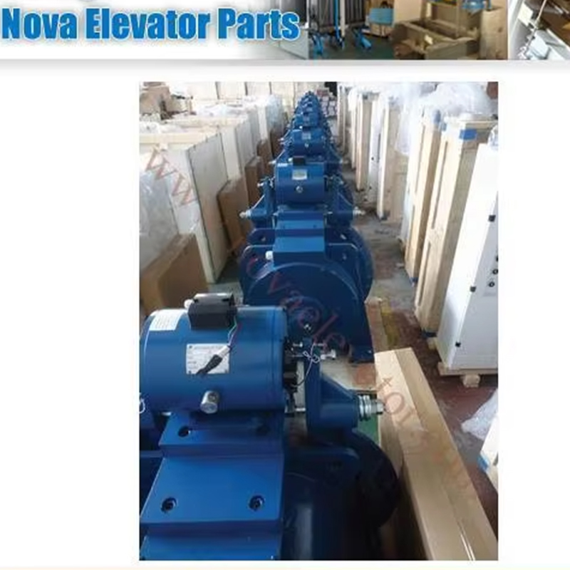 Alat Ganti Lif VTSP242 Mesin Lif Motor Traksi Tanpa Gear untuk Lif Penumpang NV41T-GTW10X