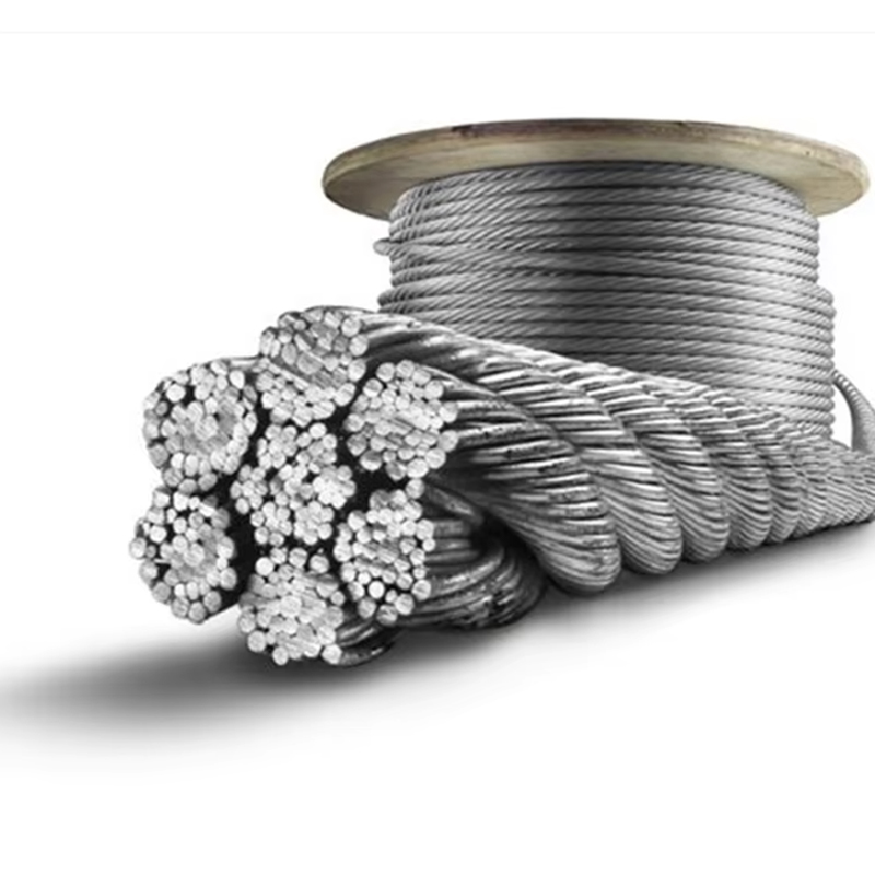 VTSP265 Keluli Tahan Karat 12mm Sistem Daya Daya Lif Tali Dawai Keluli Lif Penumpang