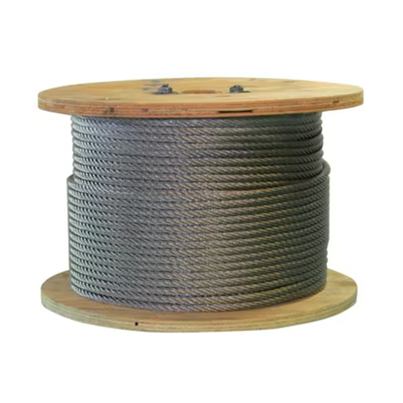 Komponen Lif VTSP267 Tali Kawat Keluli 8-22mm untuk Lif Penumpang