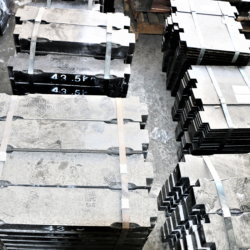 VTSP177 Blok Counterweight Lif Keluli Tahan Karat Sub-berat untuk Aplikasi Bangunan Pejabat Reka Bentuk Moden Lif Kabin