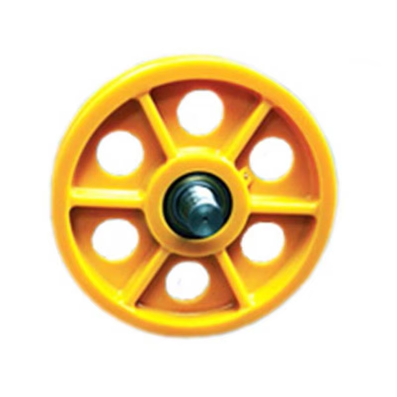 VTSP274 Lif Nylon Deflector Sheave Rangka Counterweight Sheave Tali Dawai Sheaves Pulley