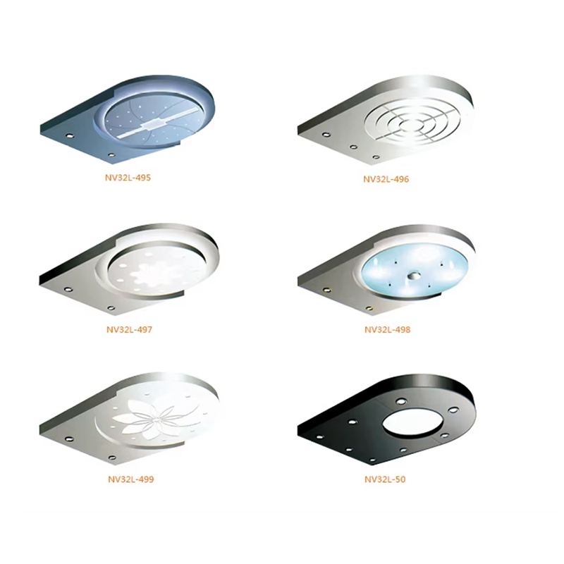 Hiasan Kabin Lif VTSP139 Panel Siling Kabin Lif LED Moden Reka Bentuk Siling Lif Keluli Tahan Karat