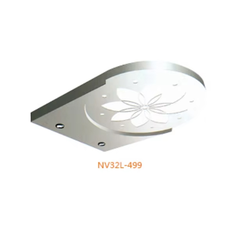 Bahagian Pemodenan Lif VTSP138 Siling Lif Tersuai Lampu LED Cermin Siling Lif Keluli Tahan Karat