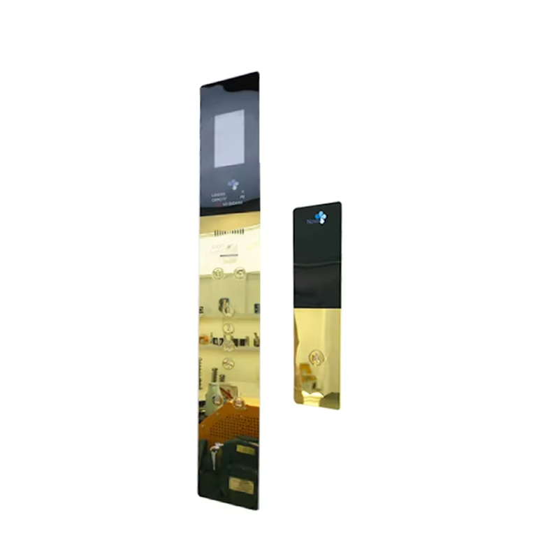 VTSP345 Harga Kilang Reka Bentuk Moden Panel Pintu Lif Keluli Tahan Karat dengan Butang Lif Dipasang di Dinding COP LOP