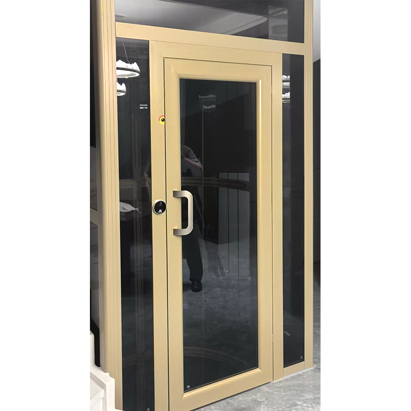 VTSP396 Pintu buaian kaca untuk lif rumah